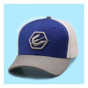 Factory Custom 5 Panel Baseball Cap 3d Embroidery Logo Breathable Sport  Men's Trucker Mesh Cap