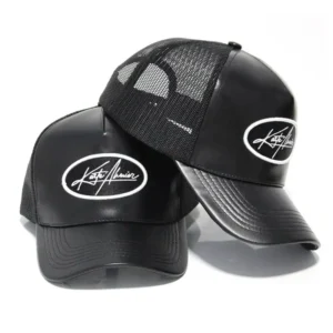 Custom Panel Blank Snapback Hat,Plain Blank Black Trucker Cap,Mesh Trucker Hat