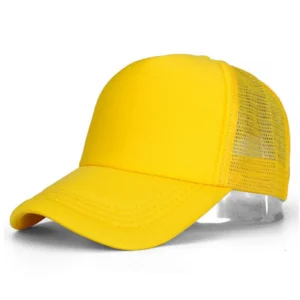 Blank Hat Mesh Bulk Sublimation Hats Adjustable Baseball Cap Men Women