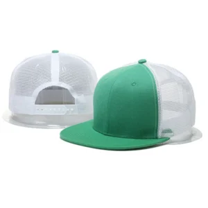 HS18 Wholesale Flat Edge Baseball Hat Snapback Cap
