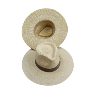 Adjustable Raffia Straw Sun Hat Women Summer Fedora Beach Travel