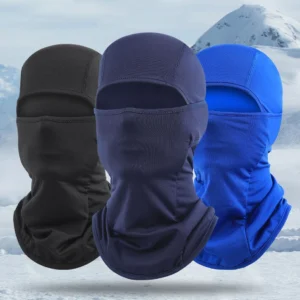 Winter Warm Thermal Fleece Brushed Windproof Cycling Sport Full Face Hood Ski Mask Hooded Balaclava