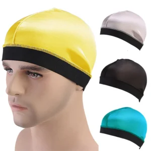 Silk Satin Stocking Caps 360 Wave