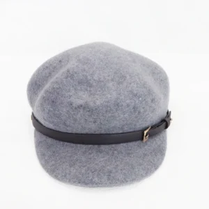 Custom Embroidery 100% Australian Wool Unisex Casual Outdoor Warm Adjustable Four Seasons Solid Color Fedora Hat