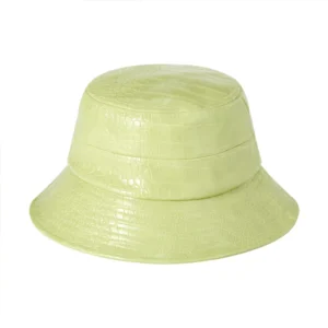 Winter Warm Leather Casual Bucket Hat for Men Women Fishing Ski Outdoor Waterproof Caps