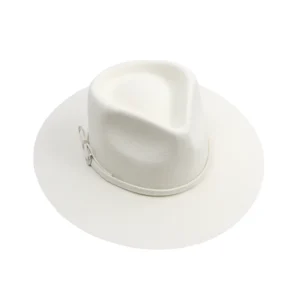 100% Australian Wool Fedora Hat Adjustable Drawing String Sweatband Vintage Style Business Casual Party Winter Outdoor Sports