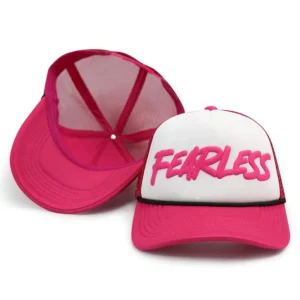 HN0002R 5Puff Logo Mesh Foam Rope Hat