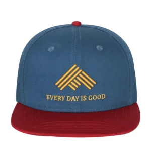 Wholesale Two Tone Cotton Twill Snapback Cap Custom Logo
