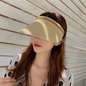 Fashion Lady Straw Hats Wide Large Brim Female Summer Visors Sun Hat Beach UV Protection Caps