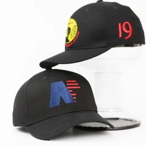 Custom 6 Panel Embroidered Logo Women’s Unisex Wool Blend Snapback Cap Fitted Baseball Cap