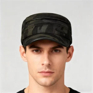 Winter Men’s Camouflage Fleece Hat Ear Protection