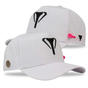 HS51 Custom 3D Puff Embroidery Snapback Hat Golf Visor