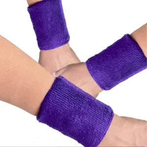 High Density LOGO Customization Embroidered Print for Unisex Colorful Sweatband Wristband Sports Headband Wrist Band Towelling