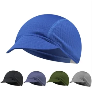 Summer Unisex Cycling Cap Breathable Bicycle Caps Sweat-Absorbing Biking Caps for Women Men Running Outdoor Sports