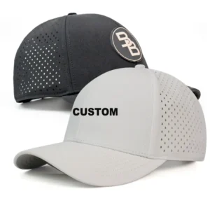 HS40 Custom Blank 6 Panel Trucker Hats Waterproof Snapbacks for Men