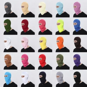 Custom Sublimation Designer Print Logo Plain Blank Camo Cycling Motorcycle Sky Ninja Mask Skull Balaclava