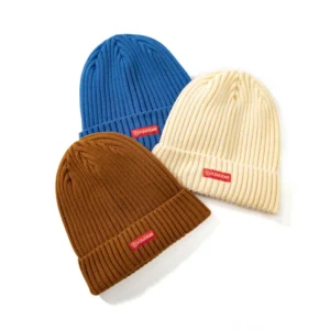 Solid Color Acrylic Winter Beanie