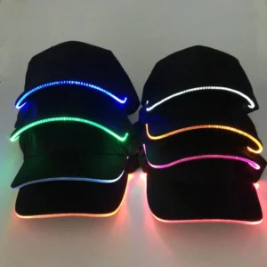 Glowing LED Baseball Hat