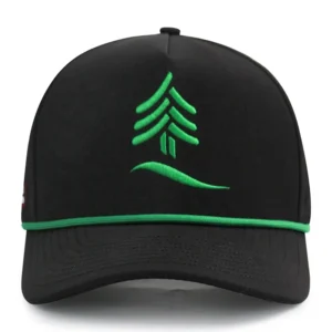 HS51 Custom Embroidered 5 Panel Dad Hat Premium Polyester Sports Cap