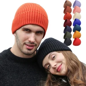 HK12 Fashion Men Fisherman Beanies Women Veracap Acrylic Knit Hats Trawler Beanie Hat Warm Winter Hats