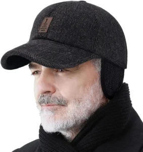 Winter Warm Baseball Cap Men Hunting Trapper Dad Hats Sports Ear Flap