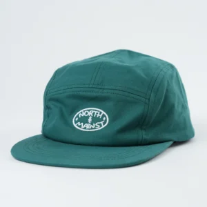 Custom High Quality 5 Panels Camp Cap Add Embroidery Logo Little Curved Brim 100% Cotton Material Outdoor Hat