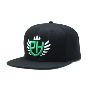 Custom 3D Logo Flat Brim Hip Hop Unisex Sports Outdoor Fleece 6 Panel Snapback Hats