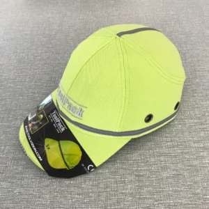 Custom CE EN812 Safety Bump Cap in Safety Helmet Reflective Helmet With Led Light