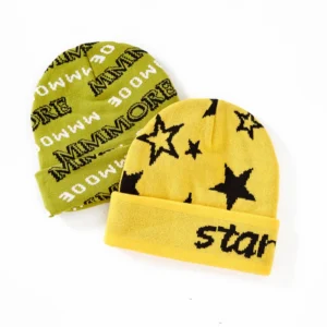 100% Acrylic Winter Hats Custom Logo