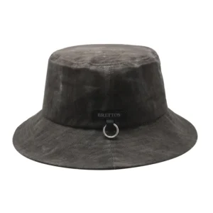 High Quality Men Women Custom Logo 100% Cotton Tie Dye Print Washed Fishing Cap Bucket Hat With Ring