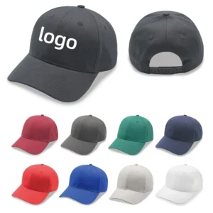 Wholesale 100% Cotton Twill 6 Panel Adjustable Unisex Vintage Golf Hats Gorras Sport Baseball Cap With Custom Logo