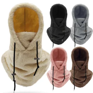Winter Cycling Ski Mask Windproof Fleece Balaclava Hood Scarf