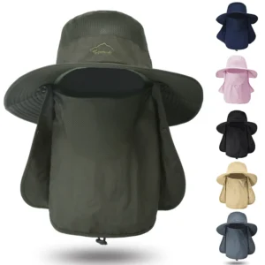 Outdoor Sun UV Protection Wide Brim Cap