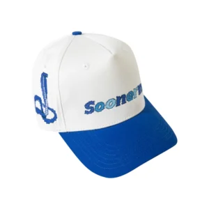 Terry Baseball Cap Two Tone 5 Panel Sport Style