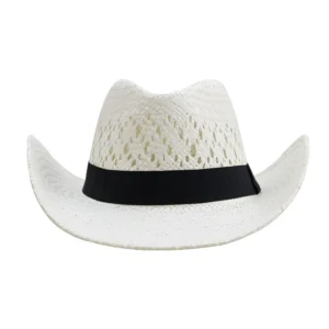 Wide Brim Raffia Straw Hat Adjustable Unisex Beach Travel