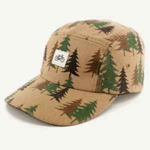 Custom Camp Hat Private Label Woven Patch Logo Wool Blend