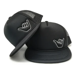 Custom Logo Mesh Trucker Cap Snapback Hats Wholesale