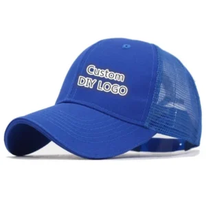 Summer Cotton Plain Snapback Mesh Baseball Cap Adjustable Men Women Sports Hat