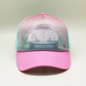 Custom Golf 5/6 Panel Hip Hop Fashion Sports Cap Breathable Waterproof Mesh Trucker Hat Polyester/Cotton Outdoor Travel Beach