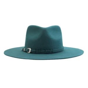 Wholesale Spring Outdoor Fashion Medium Brim 1oo% Wool Fedora Hats for Women Felt Hat