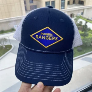 Custom Logo Patch Cotton Mesh Sport Cap Gorras Gorros Mens Summer Vintage Embroidery Wool Denim Blue Canvas Trucker Hat CAP