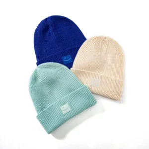 Classic Custom Designer Custom Beanie Hat Embroidery Winter Warm Beanie Hat With Embroidered Patch