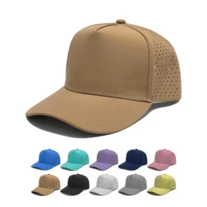 Blank Sport Caps for Men and Women Solid Color Sun Hat Hip Hop Quick Dry Breathable Mesh Baseball Cap 5 Panel Trucker Hat