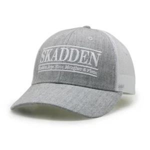 Hot Heather Grey Trucker Cap Snapback Mesh Hat with Custom 3D Embroidered Logo Breathable Mesh Trucker Hat