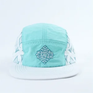5-Panel Unstructured Camp Caps Embroidery Logo Nylon Running Hats Plastic Buckle