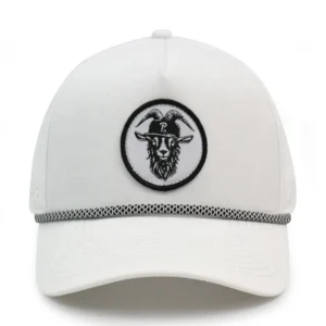 HN10 5 Panel Patch Baseball Caps Polyester Outdoor Sports Hats Waterproof Golf Caps Rope