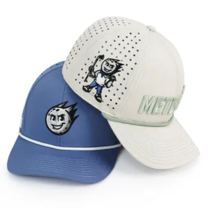 Custom Laser Cut Golf Cap 3D Logo Sport Waterproof Baseball Hat Men