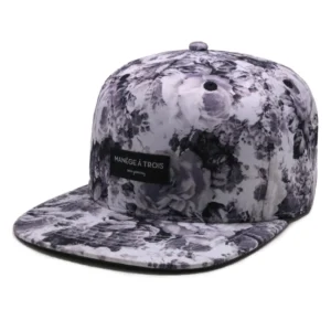 Custom Design Your Own Printing Sublimation Logo Embroidery Label Denim/Canvas Outdoor Unisex Adult 5 Panel Cap Snapback Hat