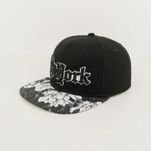 Custom 5 Panel Logo Embroidery Print Flat Brim Hat Multiple Styles Plain Blank Snapback Caps for Men