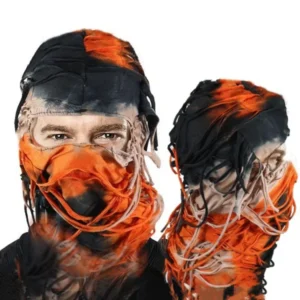 New Hip Pop Tie Dye Cycling Windproof Motorcycle One Hole Full Face Cover Mask Distressed Balaclava